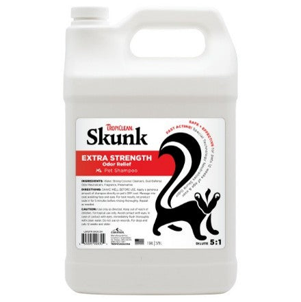 1gal Tropiclean Skunk Odor Control Shampoo