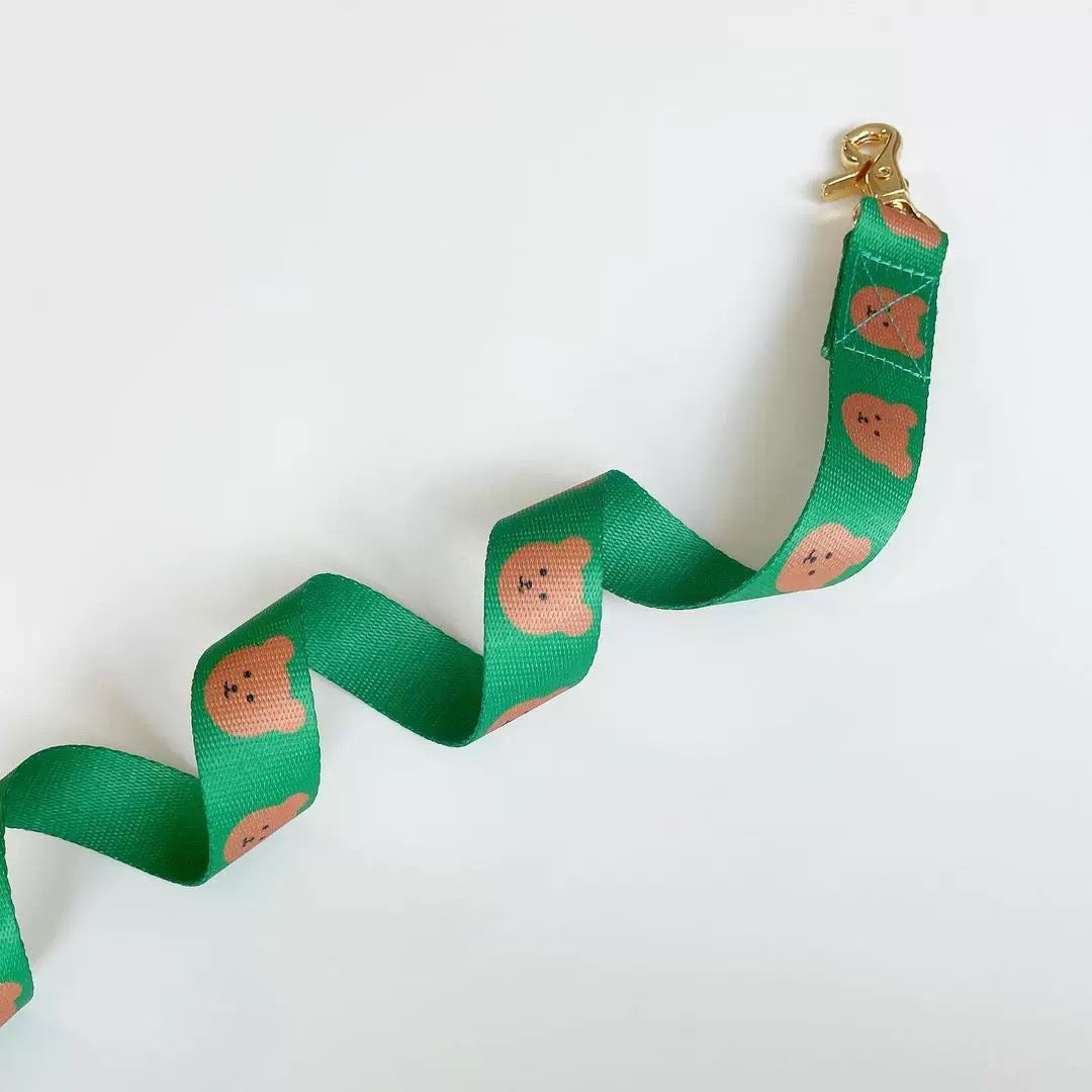 Bear Print Collar & Leash