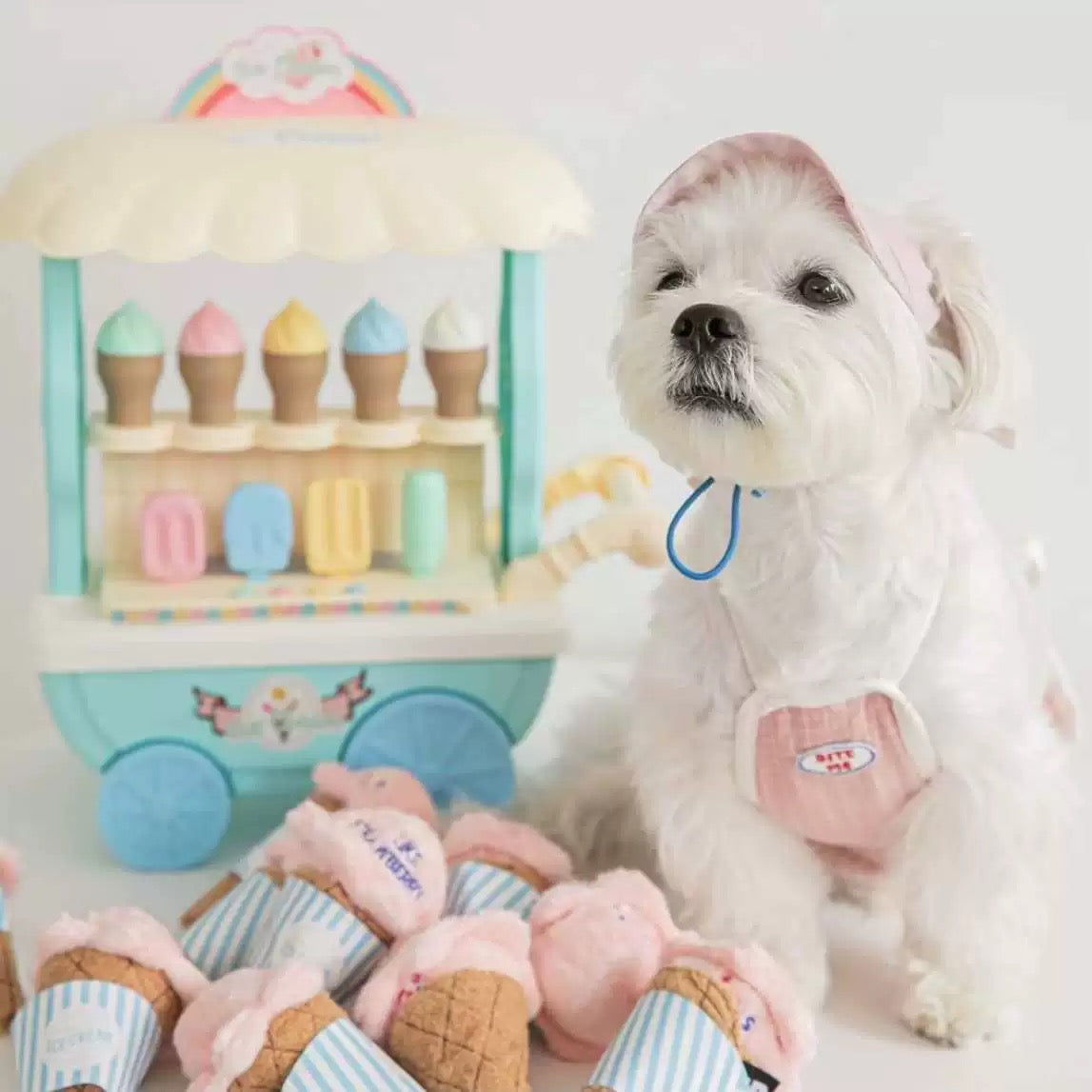 Snuffle Squeaky Ice Cream Toys
