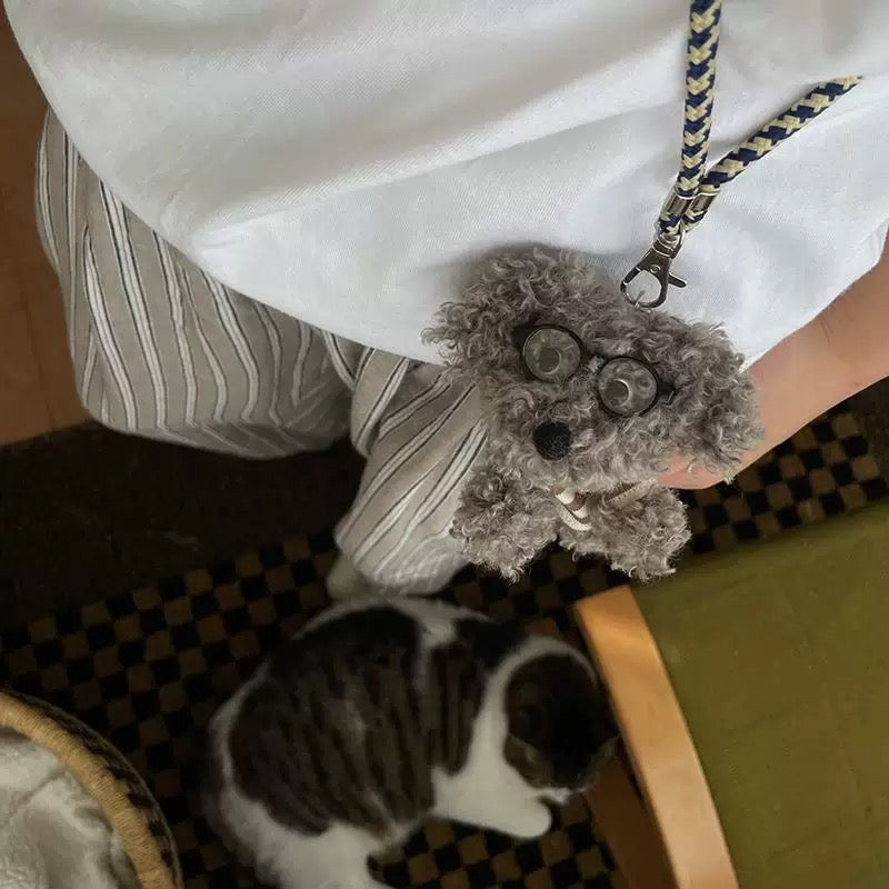 Plush Keychain Accessory
