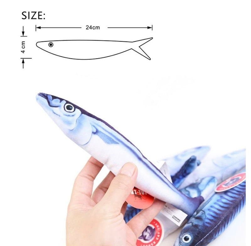 Sound Fish Plush Toy