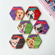 Absorbent Ceramic Coasters