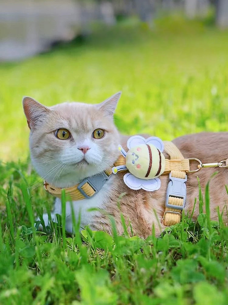 Bees and Bear Harness, Yellow