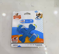 Nylabone Beef Flavor Gentle Teething Puppy Chew Small X Bone