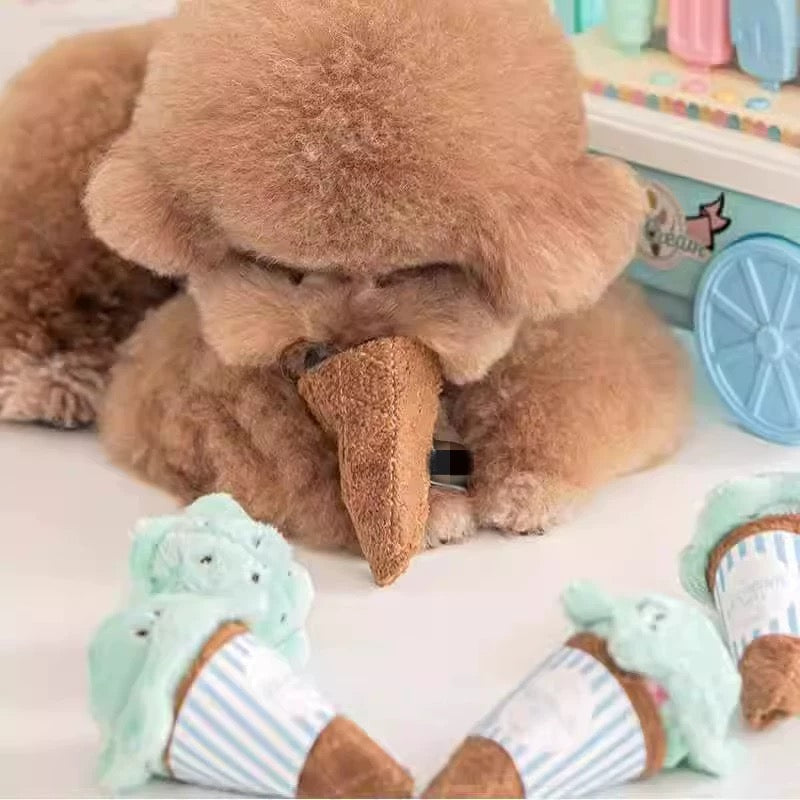 Snuffle Squeaky Ice Cream Toys