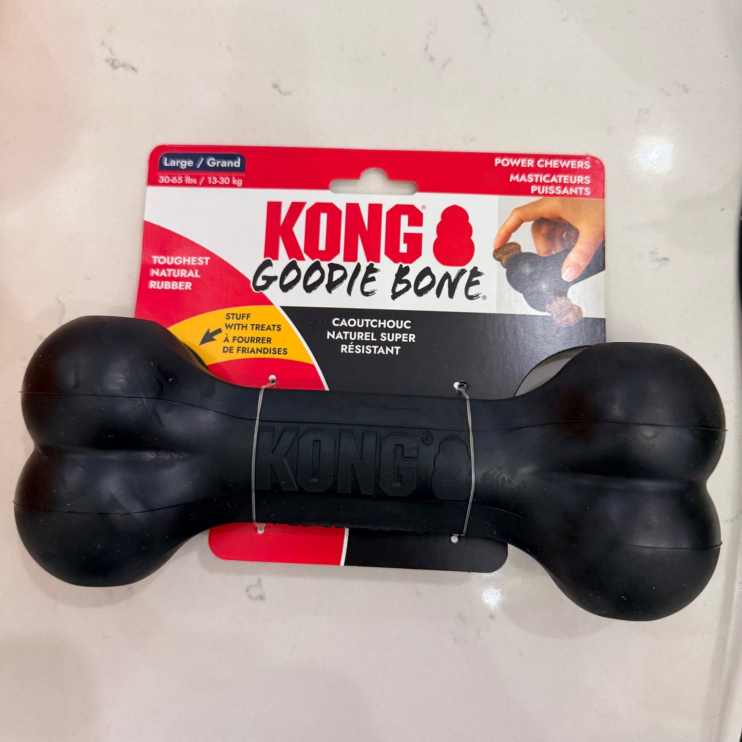 Large Kong Goodie Bone for Power Chewers 30-65 pounds