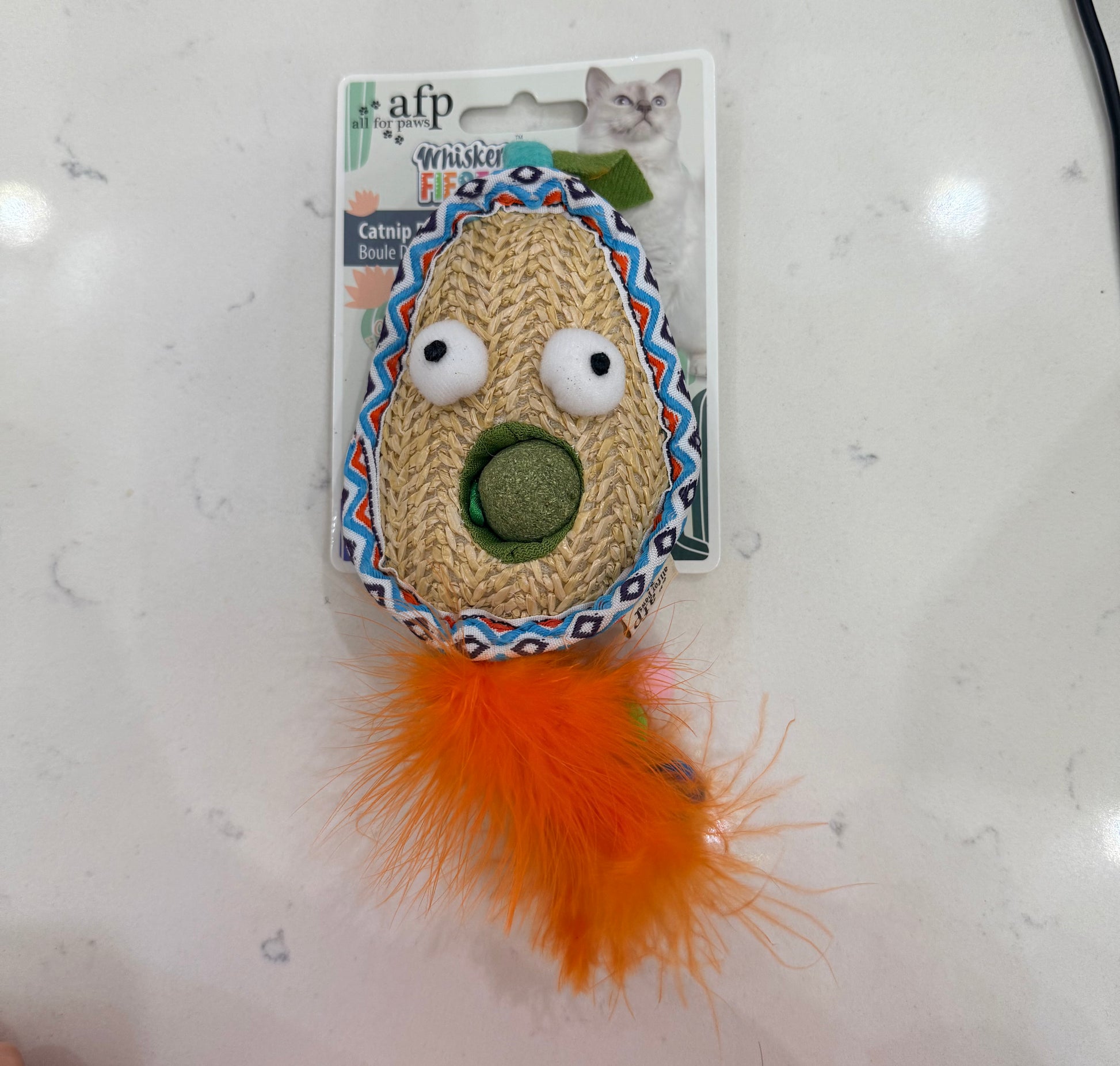 AFP Catnip Ball Avocado