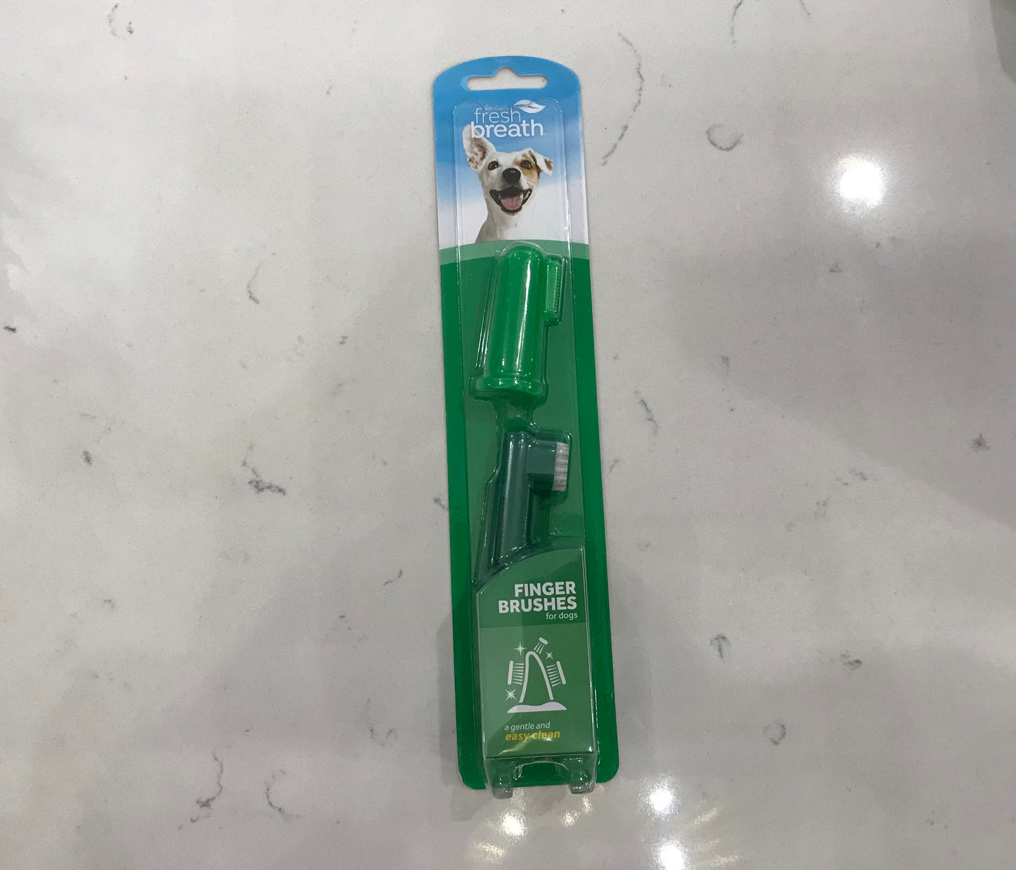 2Pc Tropiclean Fresh Breath Finger Brushes For Pets