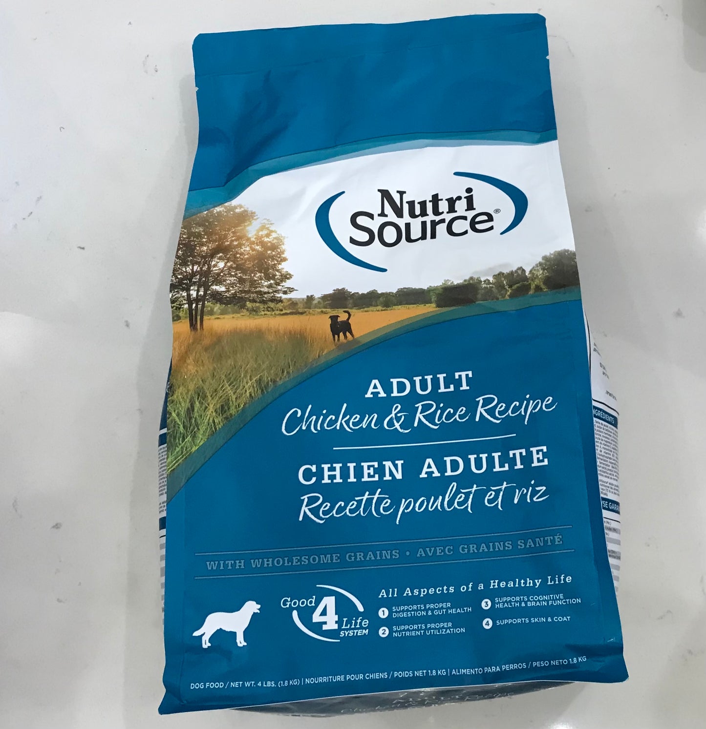 4.4 LB NutriSource Dog Food - Adult Chicken & Rice
