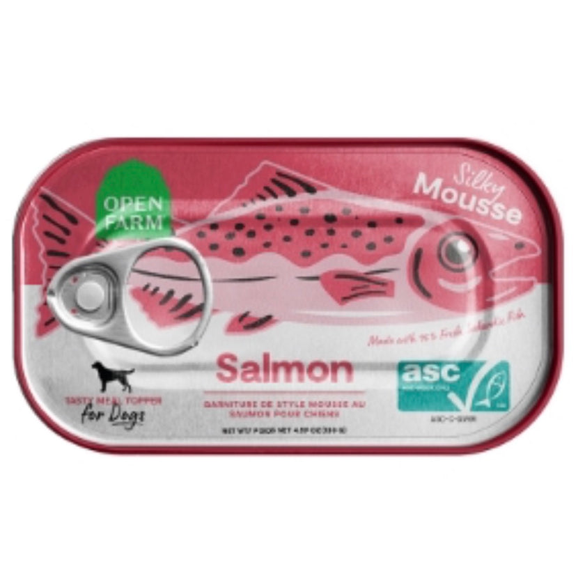 OPEN FARM DOG GRAIN FREE TOPPER SALMON 4.59OZ 1 Can