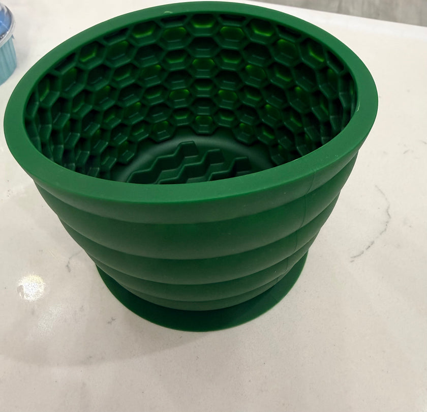 Honeycomb Silicone Slow Feeder Lick Bowl Large 1ct