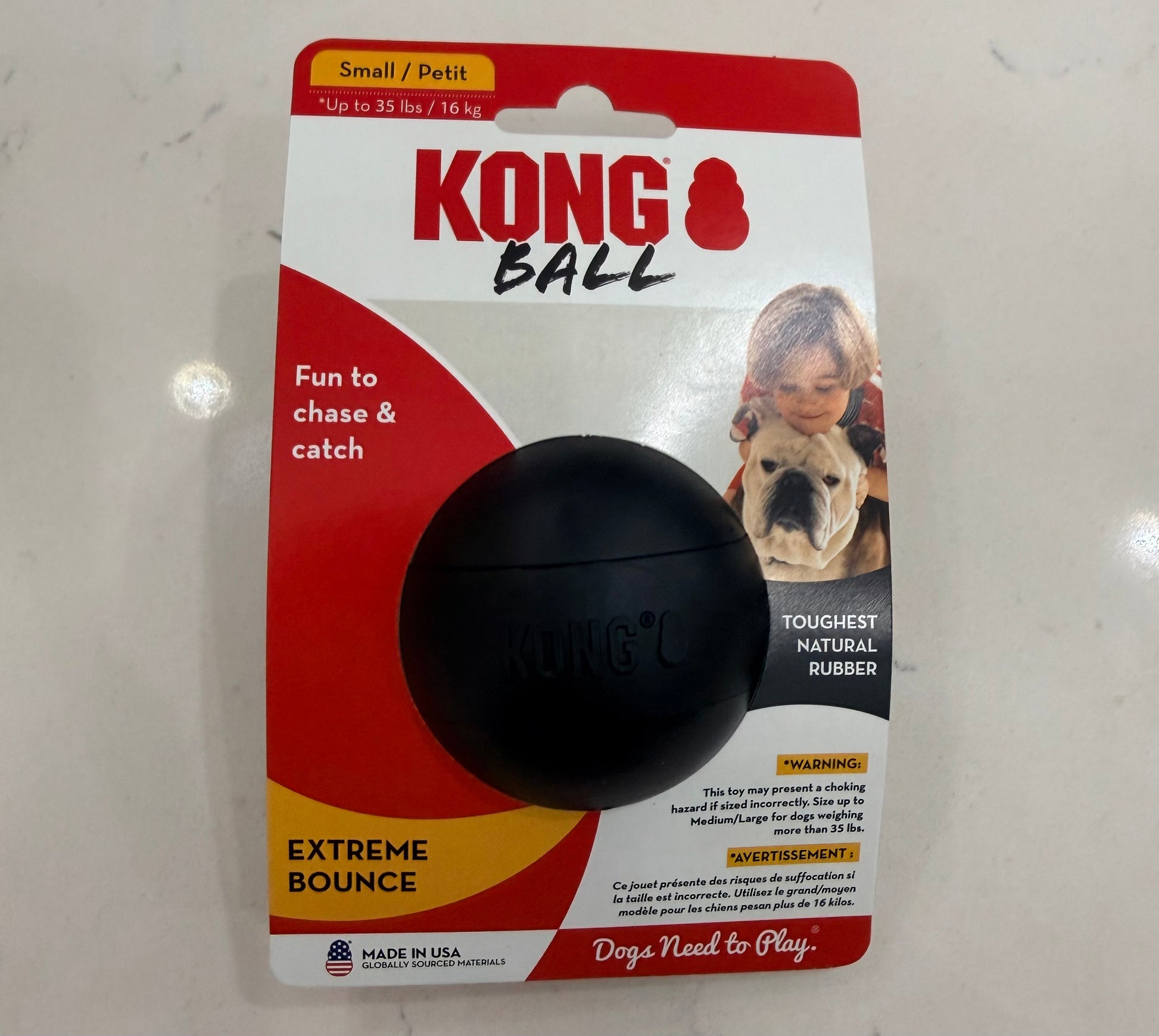 Kong Ball Extreme Small up to 35 Lbs