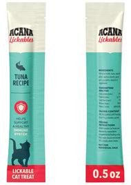 Acana Tuna Healthy Immune System Lickables Cat Treats, 0.5-oz tube, 5 count