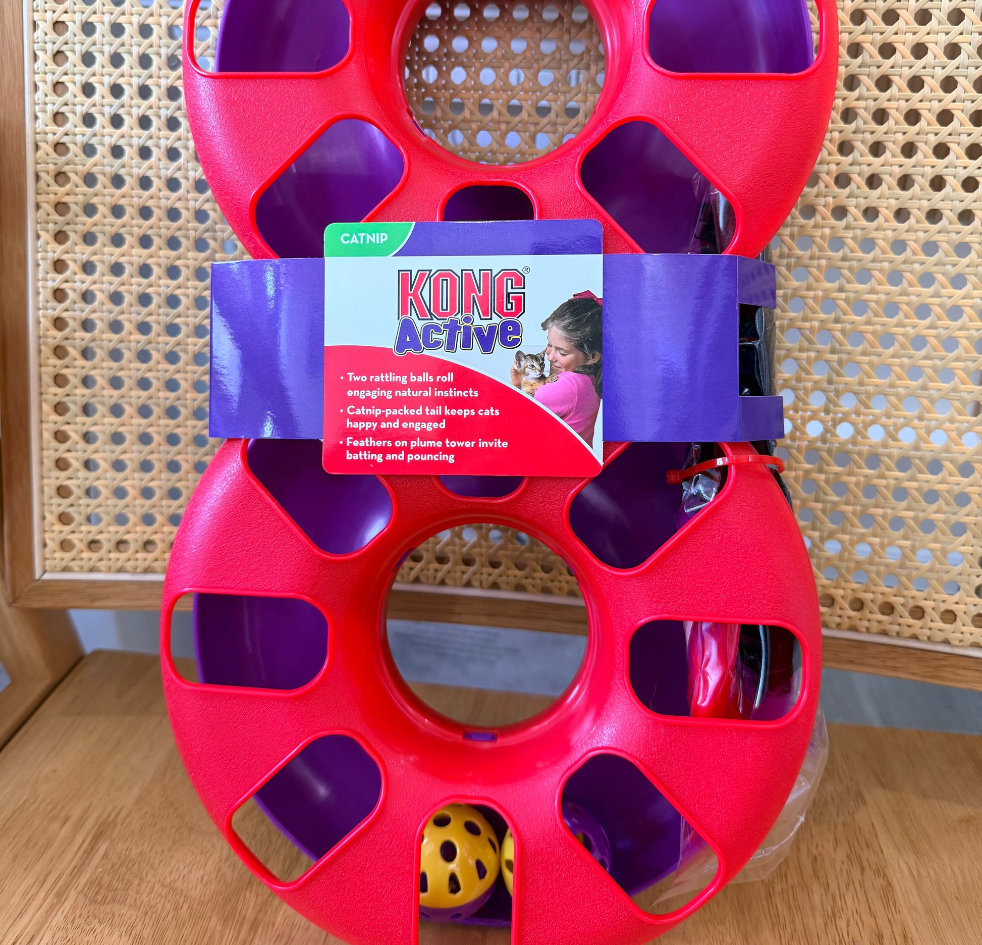 KONG® Cat Active Eight Track Cat Toy 1ct