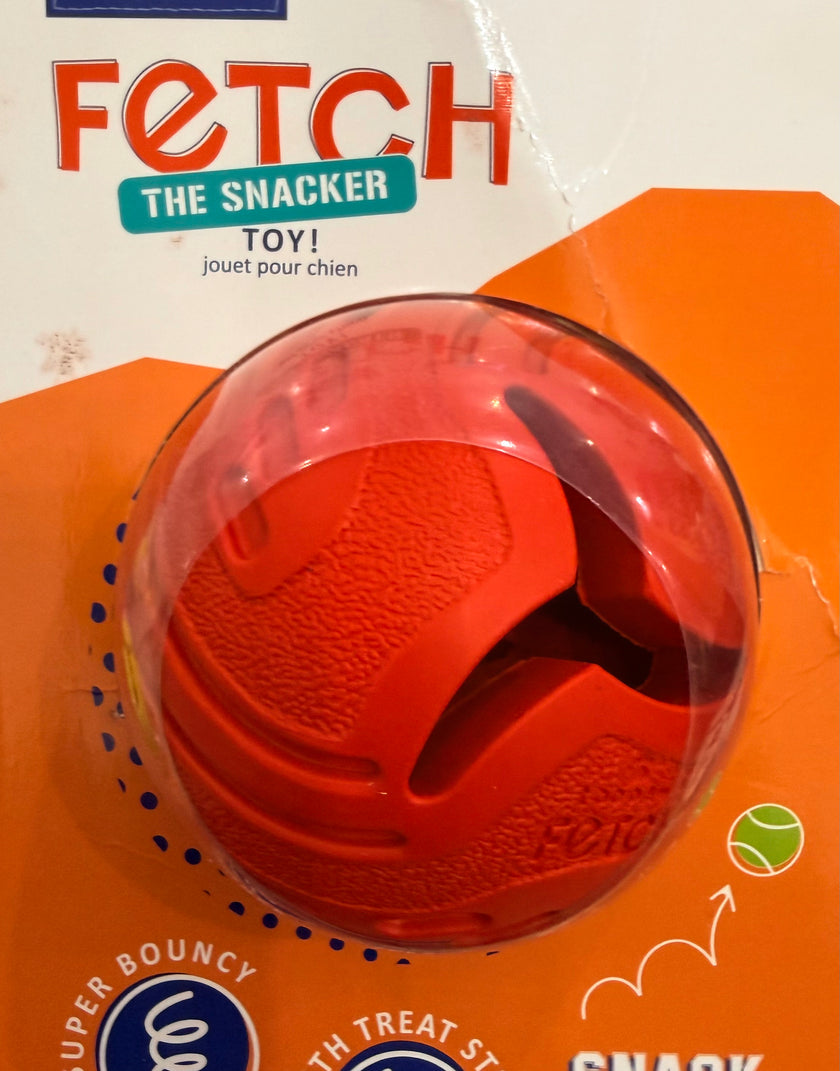 Fetch Snacker Dog Super Bouncy Ball