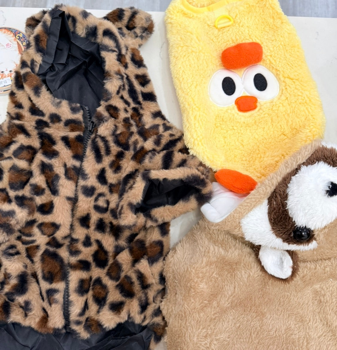 Leopard Trendy Luxury Pet Winter Coat