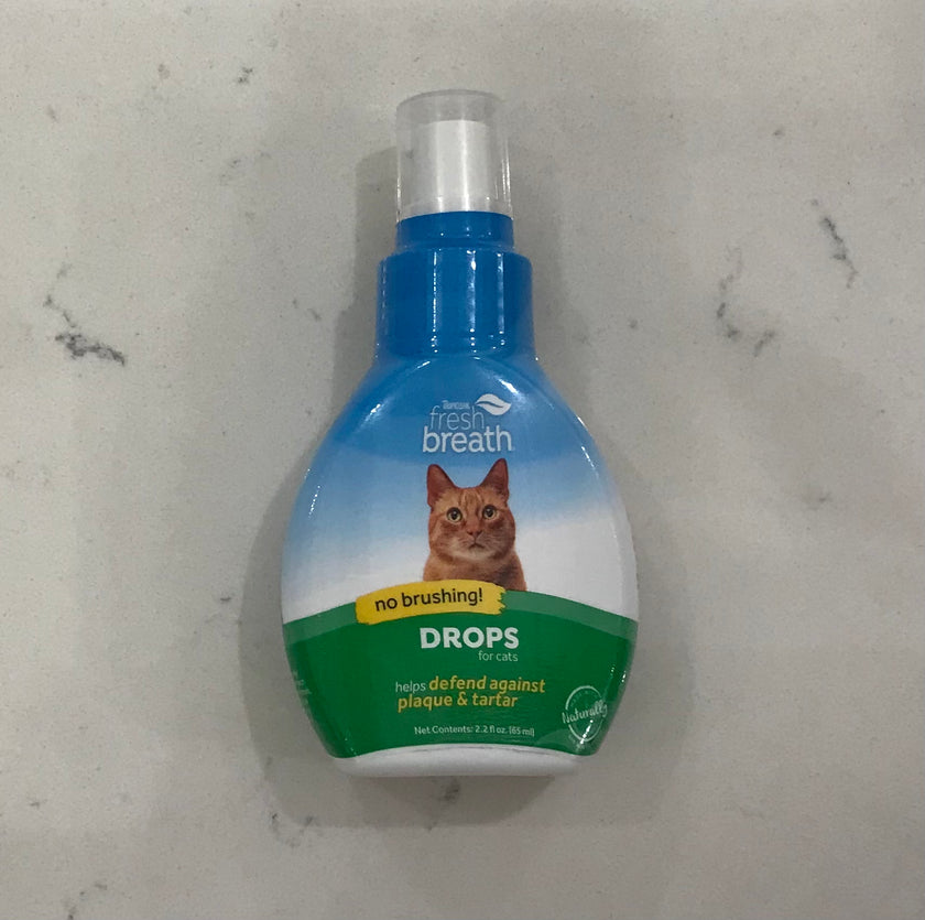 2oz Tropiclean FB Oral Care Drops for Cats