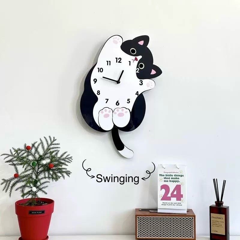 Cat Wall Clock Series