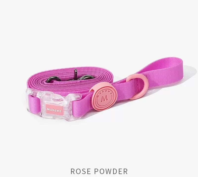 Waterproof collar and leash