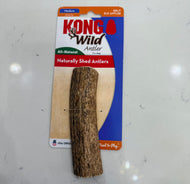 Kong Wild Split Elk Antler for Dog Naturally Shed Antler Medium 25-65 Lbs