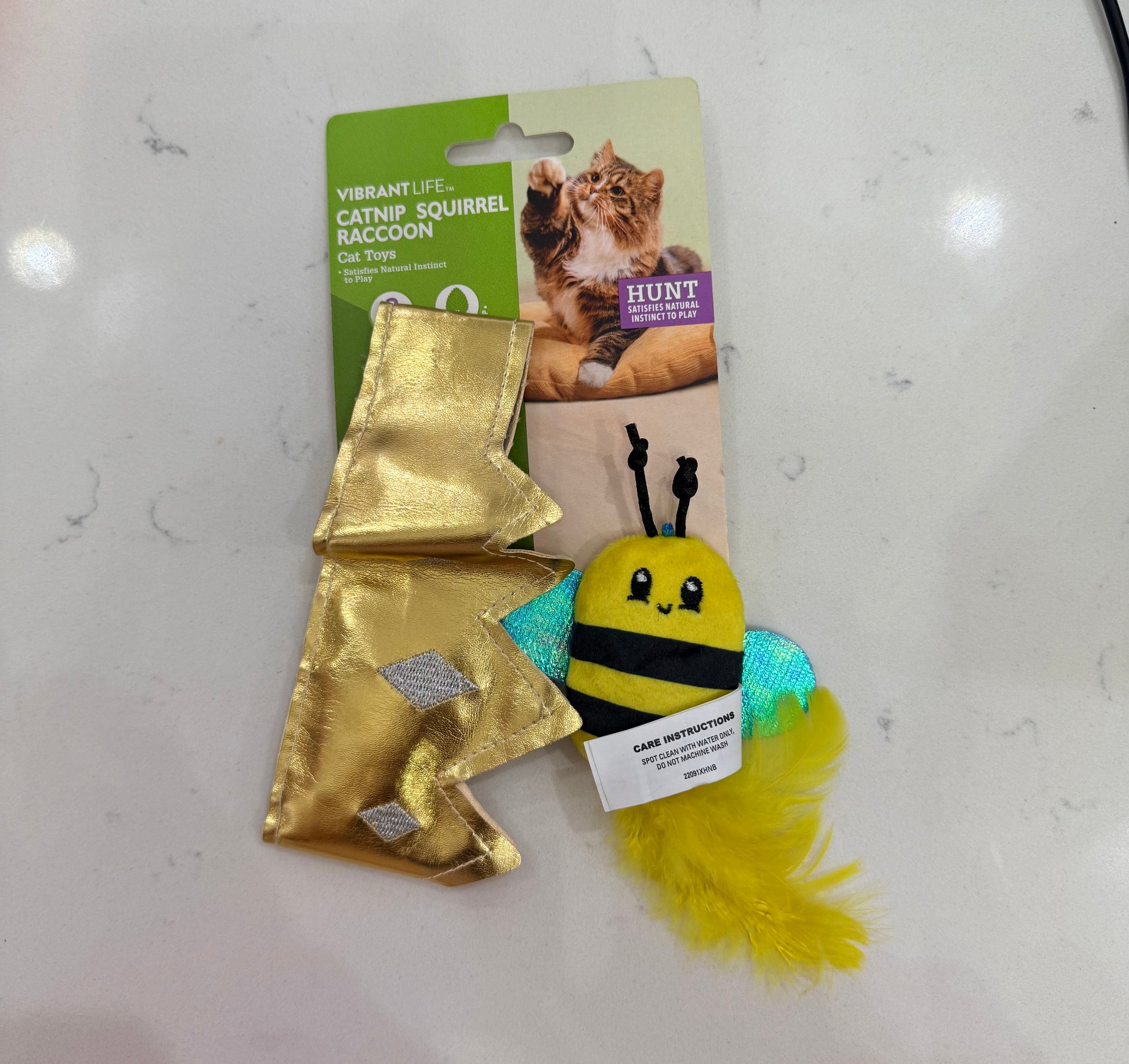Catnip Squirrel Raccoon Cat Toy
