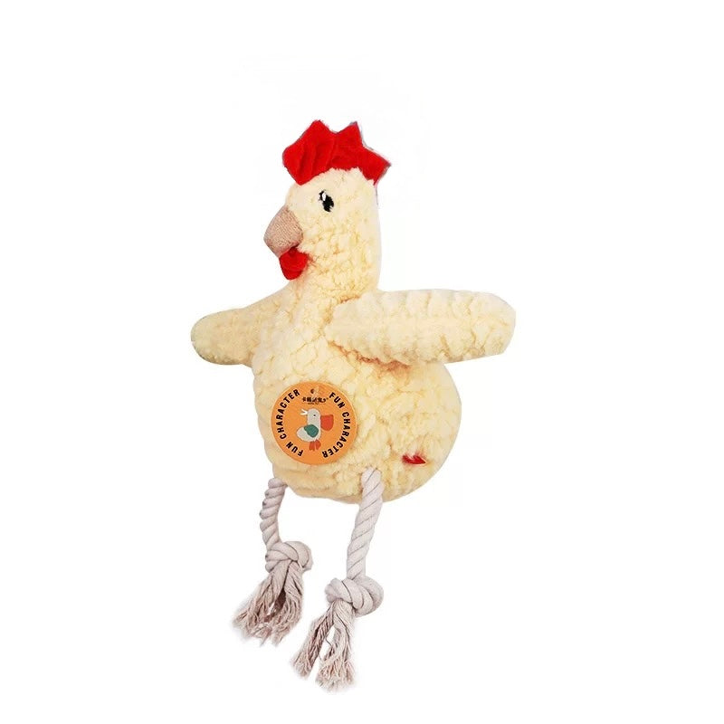 Fluffy Squeaky Dog Toys