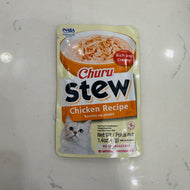 Inaba Churu Stew Chicken Recipe Cat Food Complement