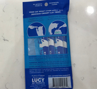 2oz Lucy Pet Kitty Lickies Mousse Cat Treat Chicken & Duck
