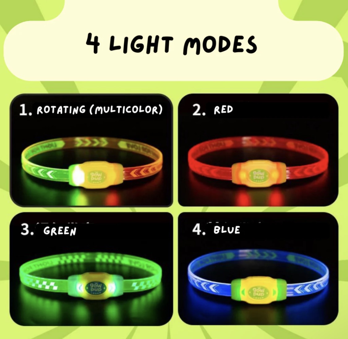 LaRoo Night Light Jelly Collar for Dogs / Cats