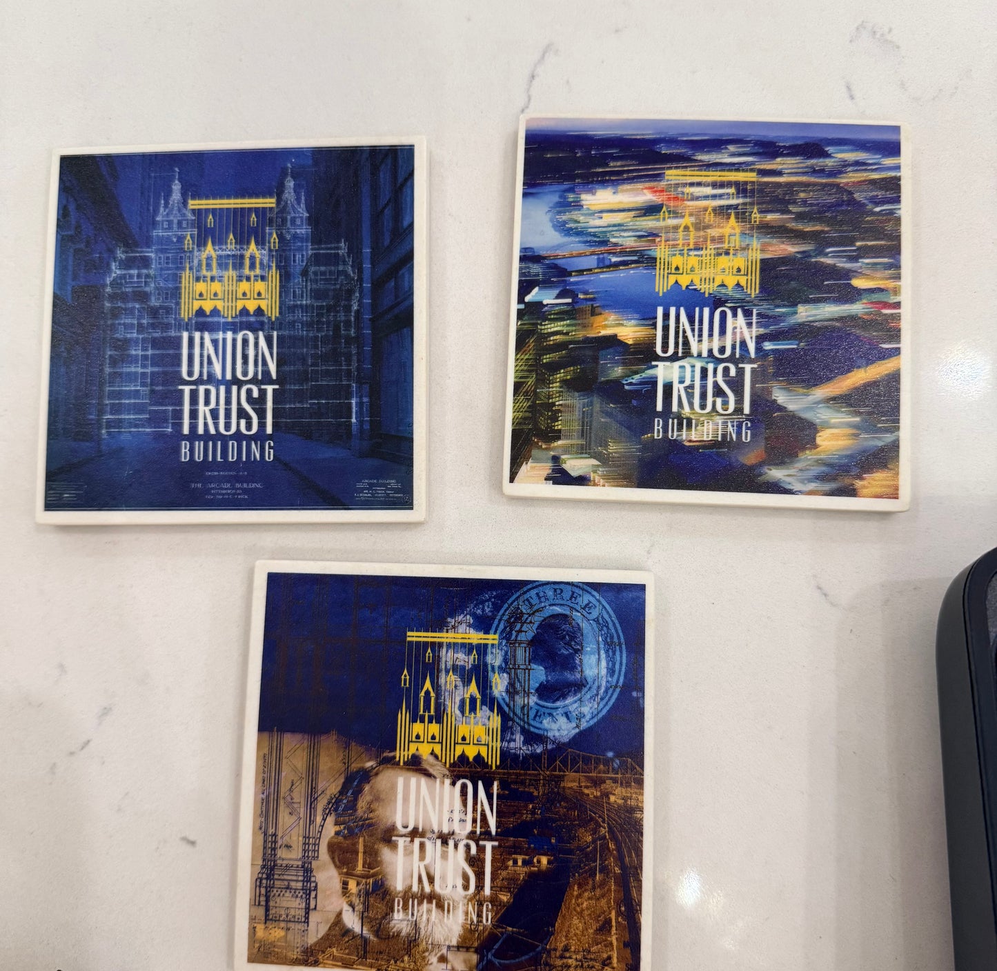 Pittsburgh Union Trust Building Coaster 1ct