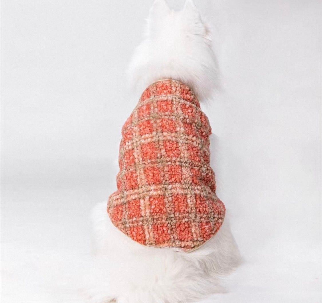 Fall/winter Square Vest for Dogs