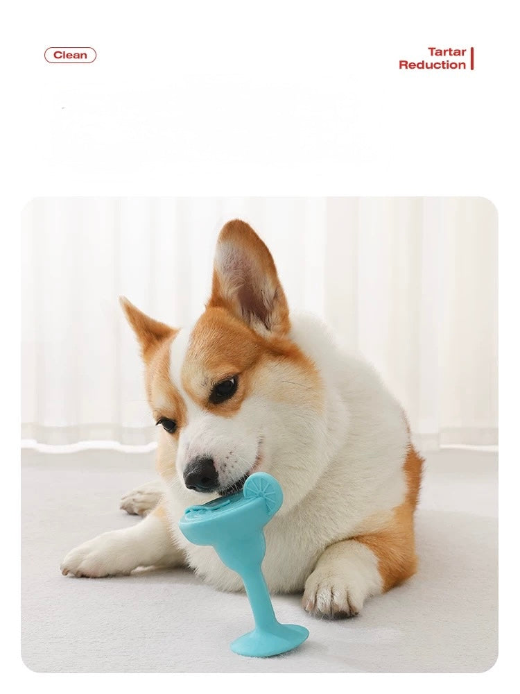Banana/cocktail dog toy