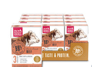 The Honest Kitchen Meal Booster: 99% Beef Wet Dog Food Topper, 5.5 oz 1 Case