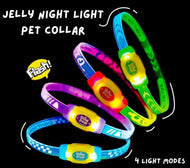 LaRoo Night Light Jelly Collar for Dogs / Cats