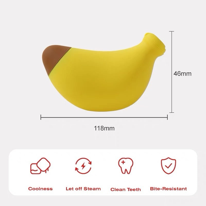 Banana/cocktail dog toy