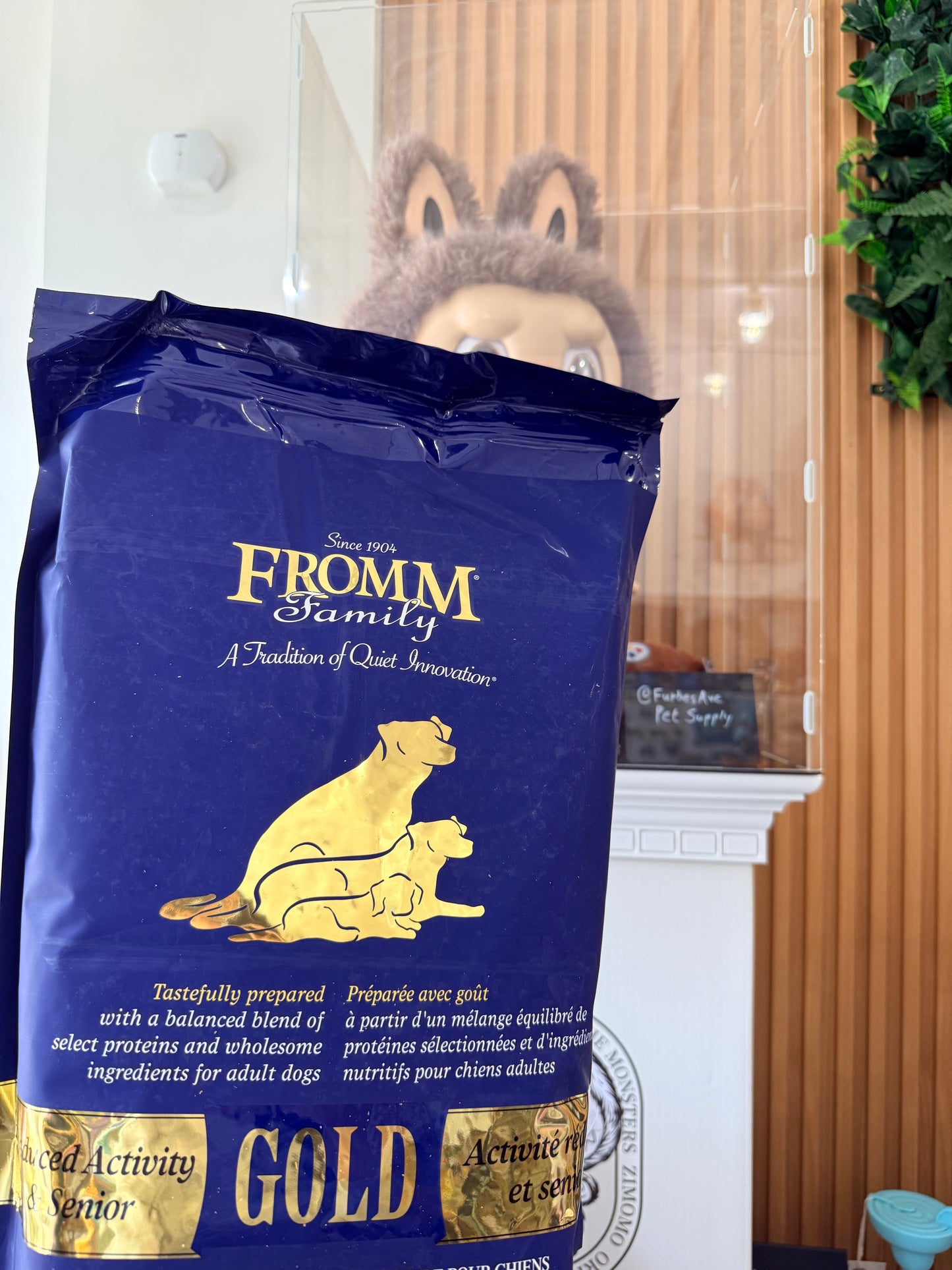 Fromm Gold Reduced Activity Senior Dry Dog Food - Supports Digestion, Joint Health & Healthy Weight - 5 lbs Bag