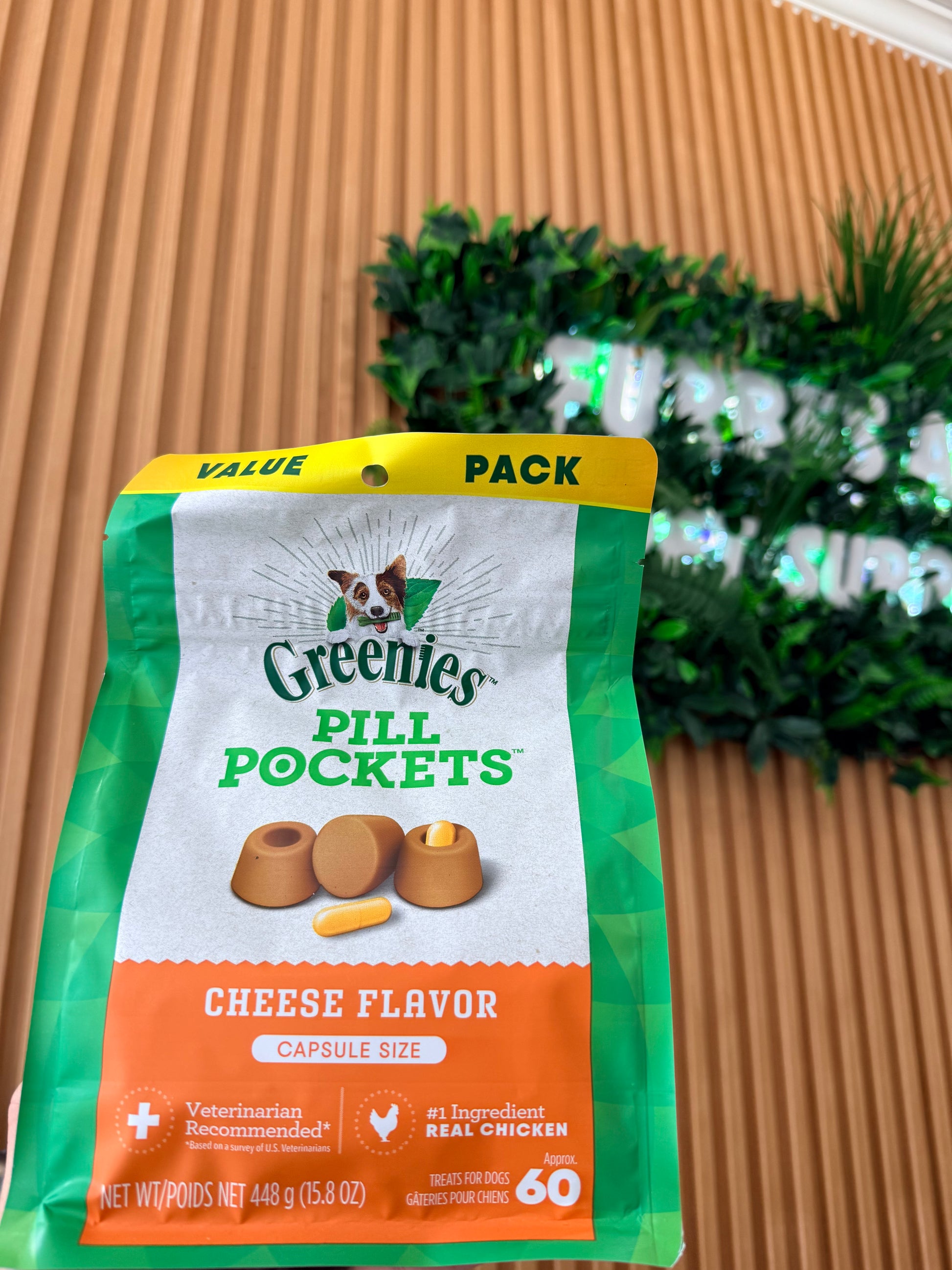 Greenies Pill Pockets Cheese Flavor - Capsule Size - 60 Ct
