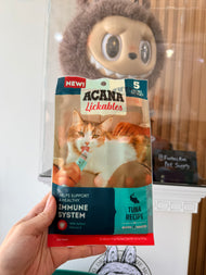 Acana Tuna Healthy Immune System Lickables Cat Treats, 0.5-oz tube, 5 count