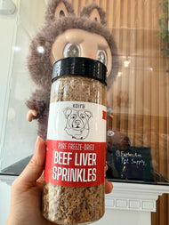 Koira Freeze-Dried Beef Liver Sprinkles Dog Topper or Treat