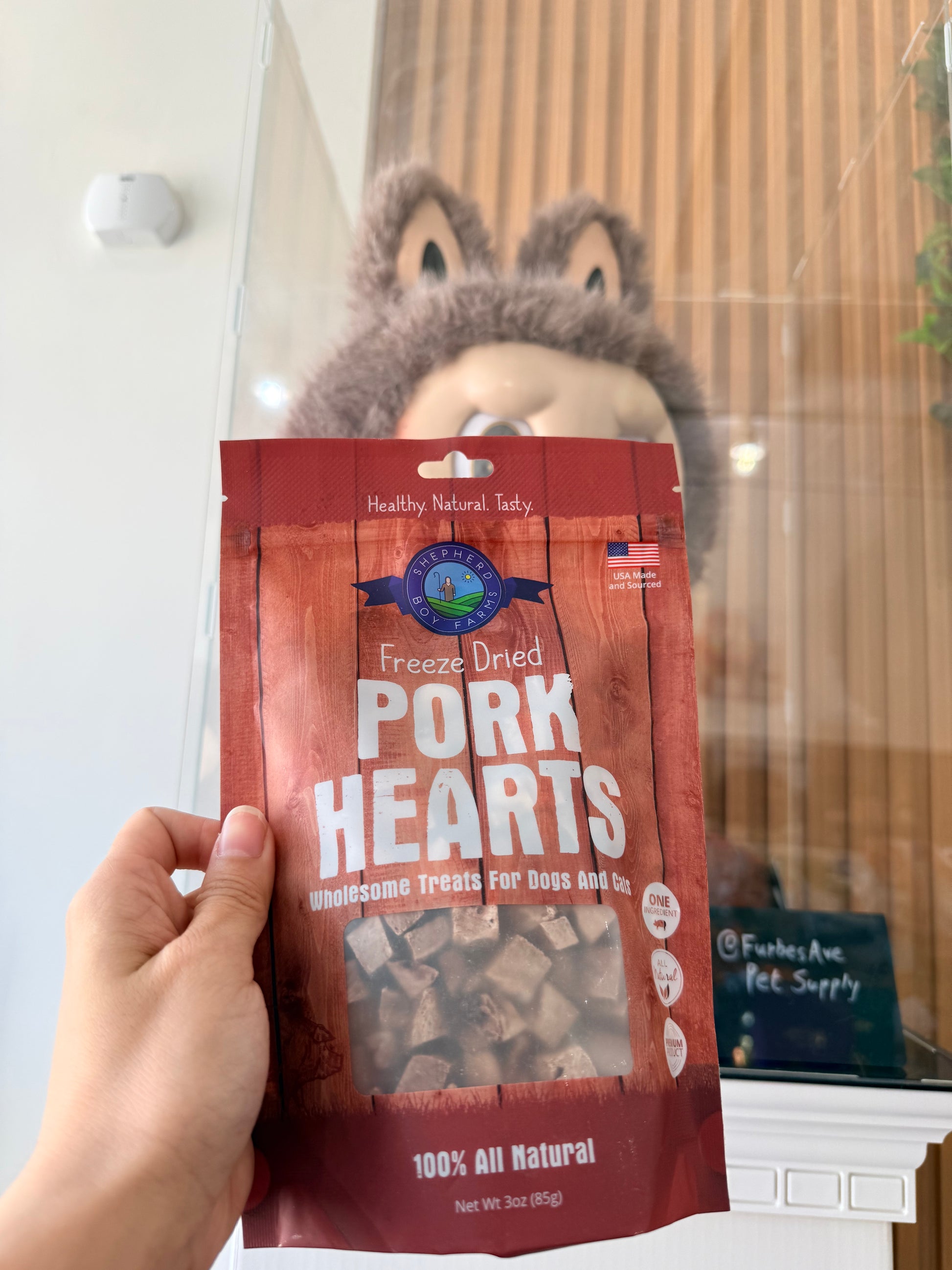 Freeze Dried Pork Heart Treats