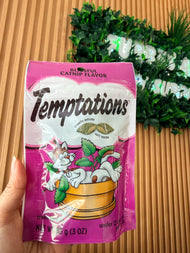 Temptations Blissful Catnip Flavor treats for cats