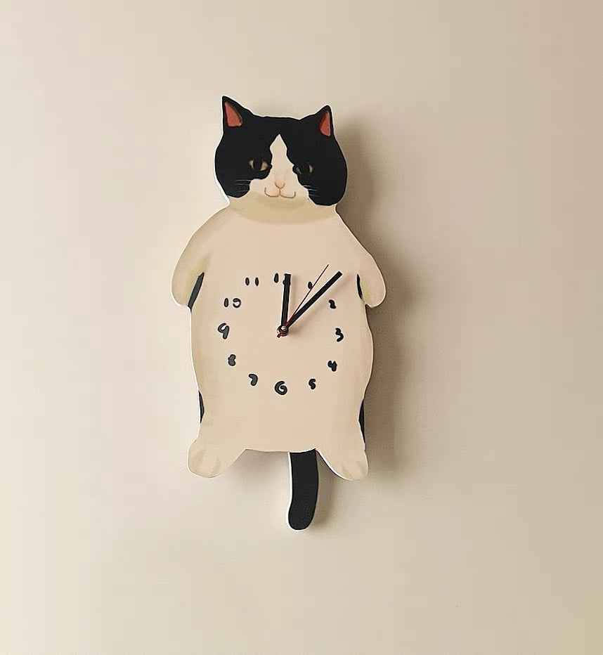 Cat Wall Clock