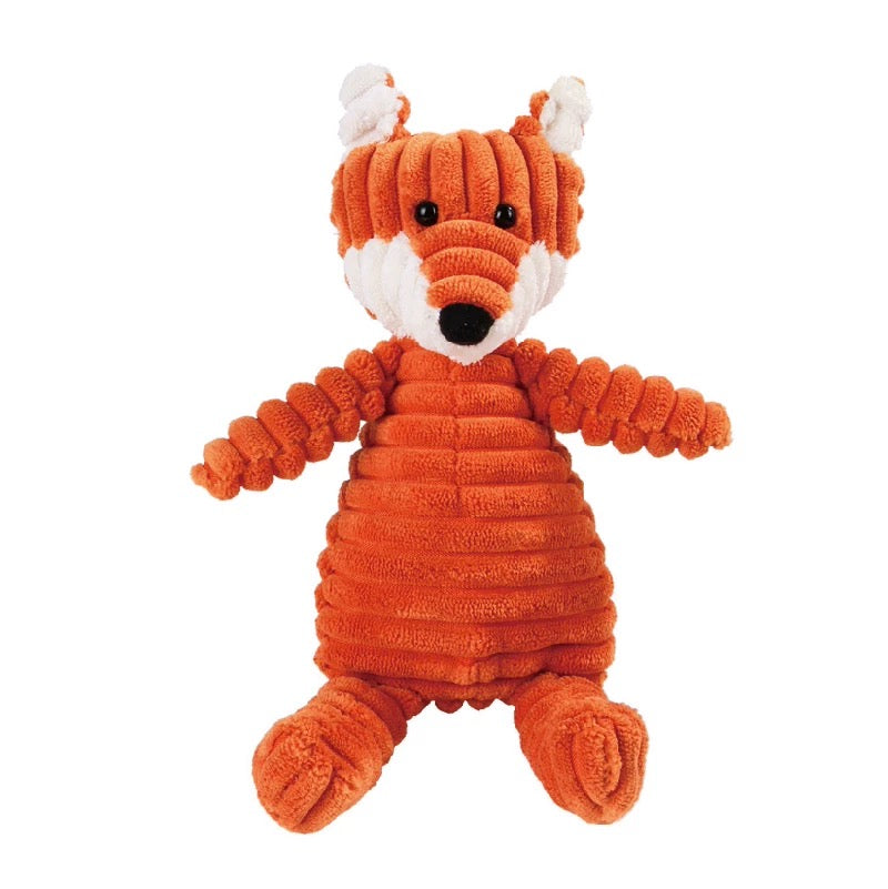 Fluffy Squeaky Dog Toys