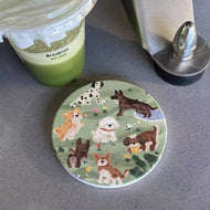 Absorbent Ceramic Coasters