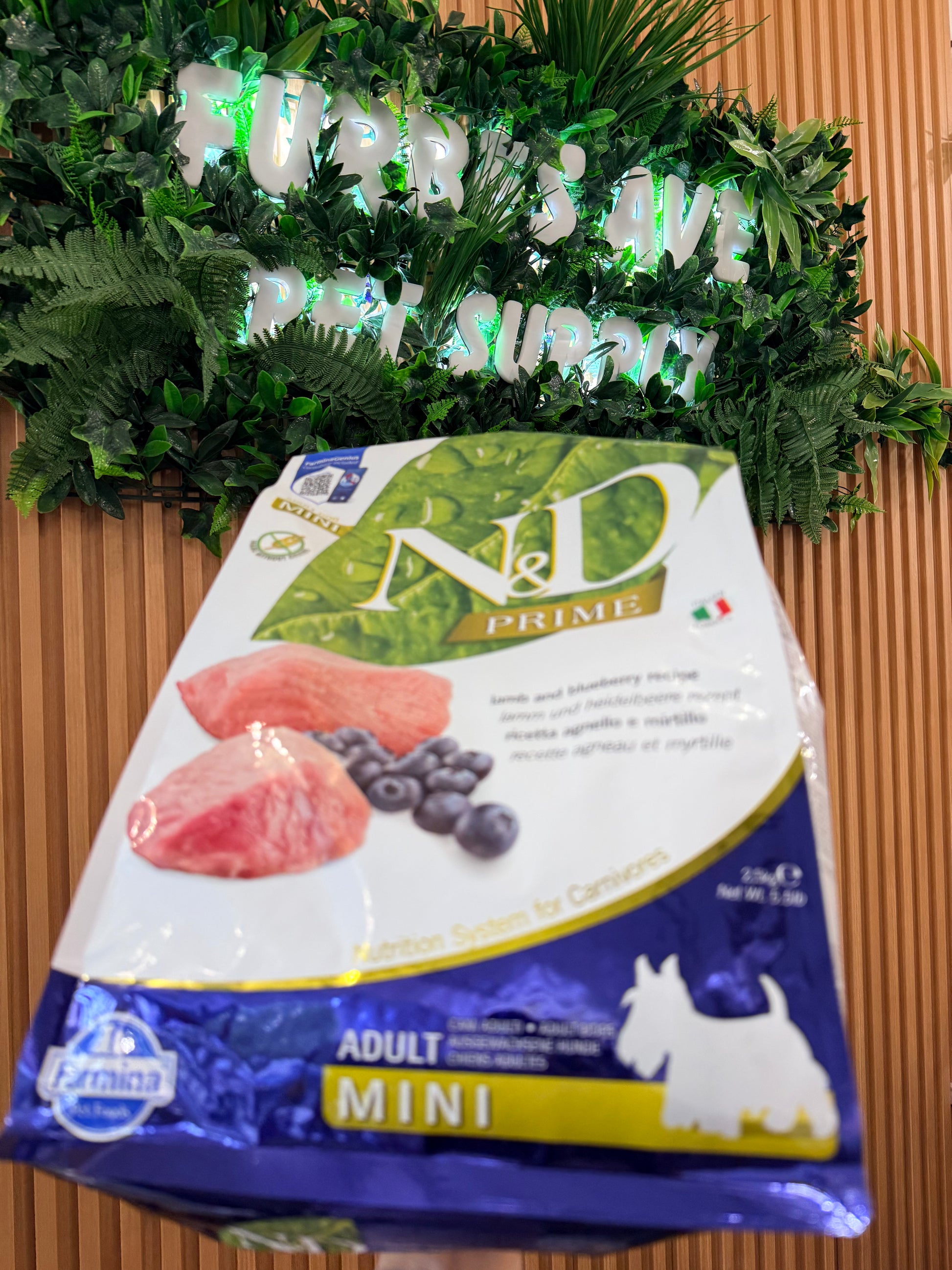 5.5 Lb Farmina Prime Lamb & Blueberry Mini Adult Dog