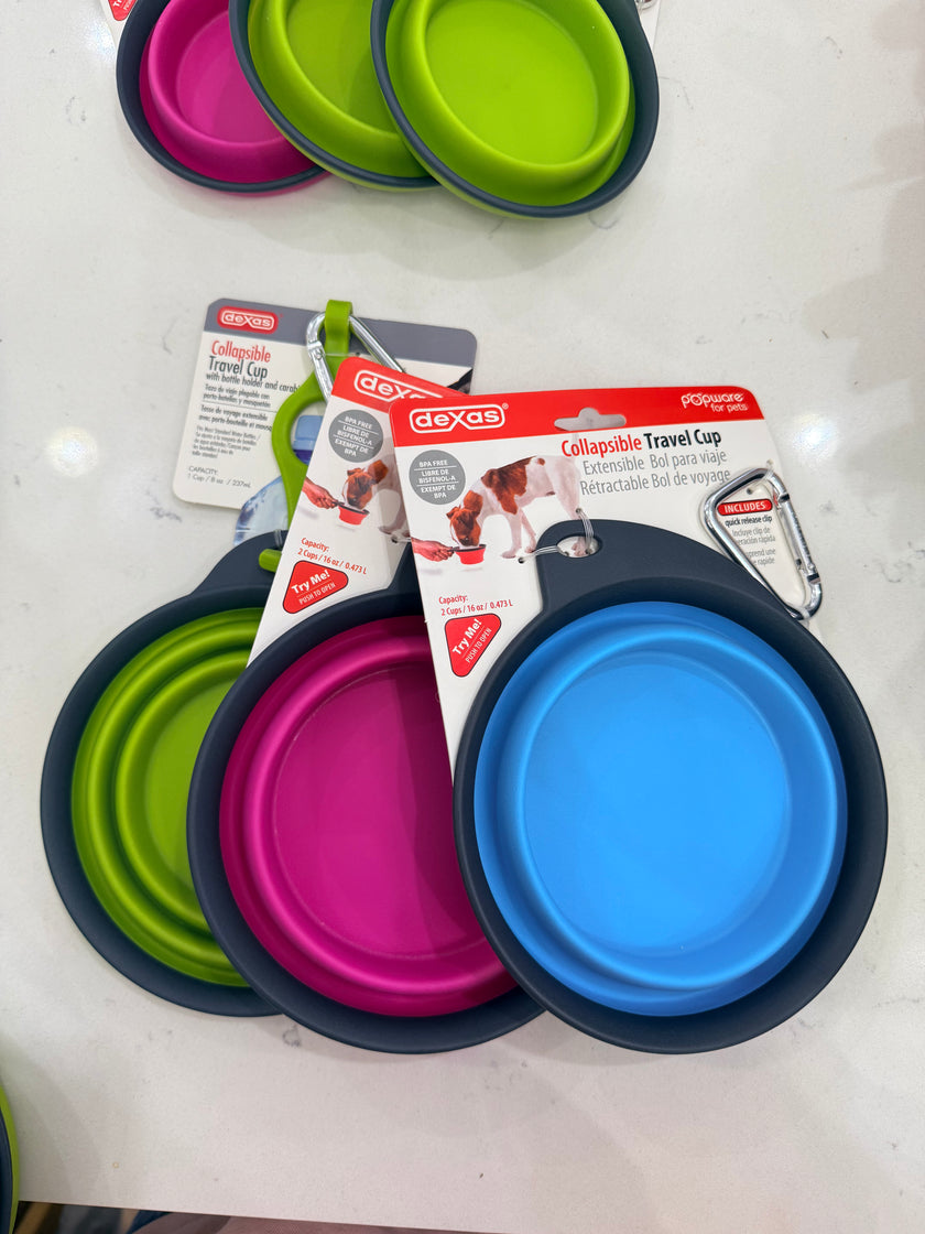 Dexas Collapsible Travel Cup 2 Cups Capacity