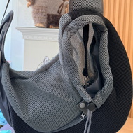 Small and Medium-sized Dog/Cat Large Cotton Crossbody Mesh Carrier Sling
