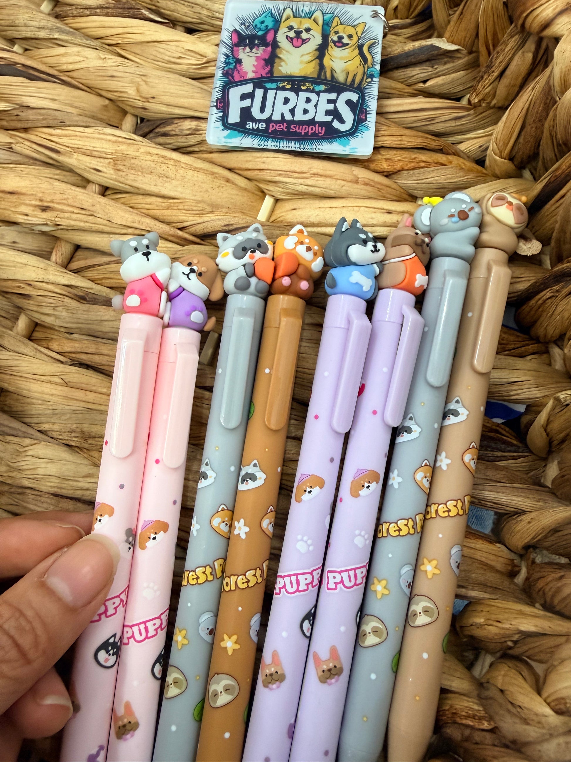 0.5 mm animal pet themed pen 1ct