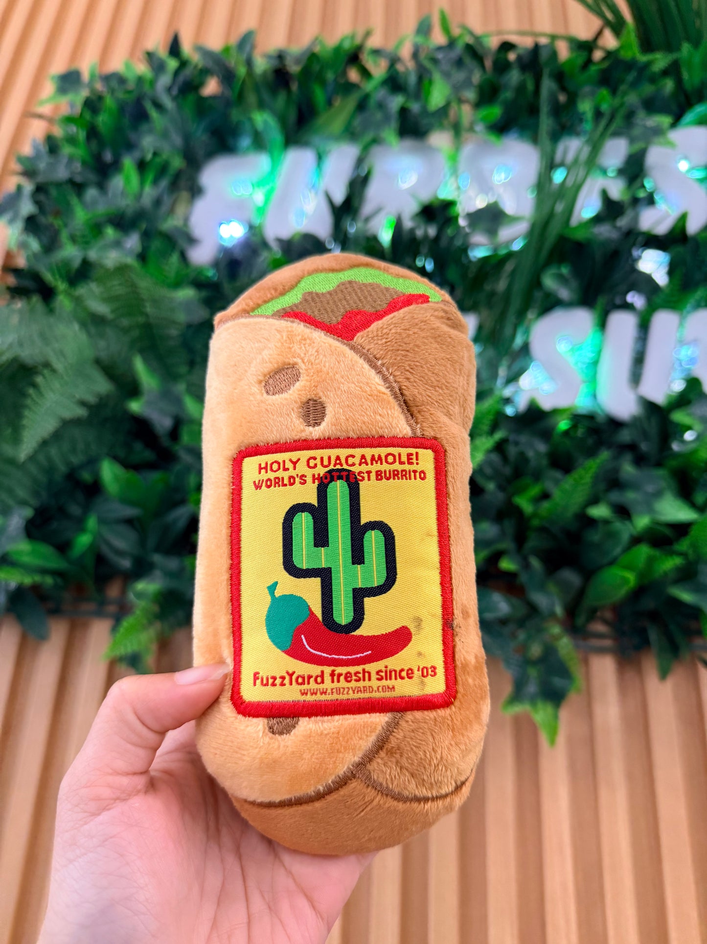 Burrito Dog Toy