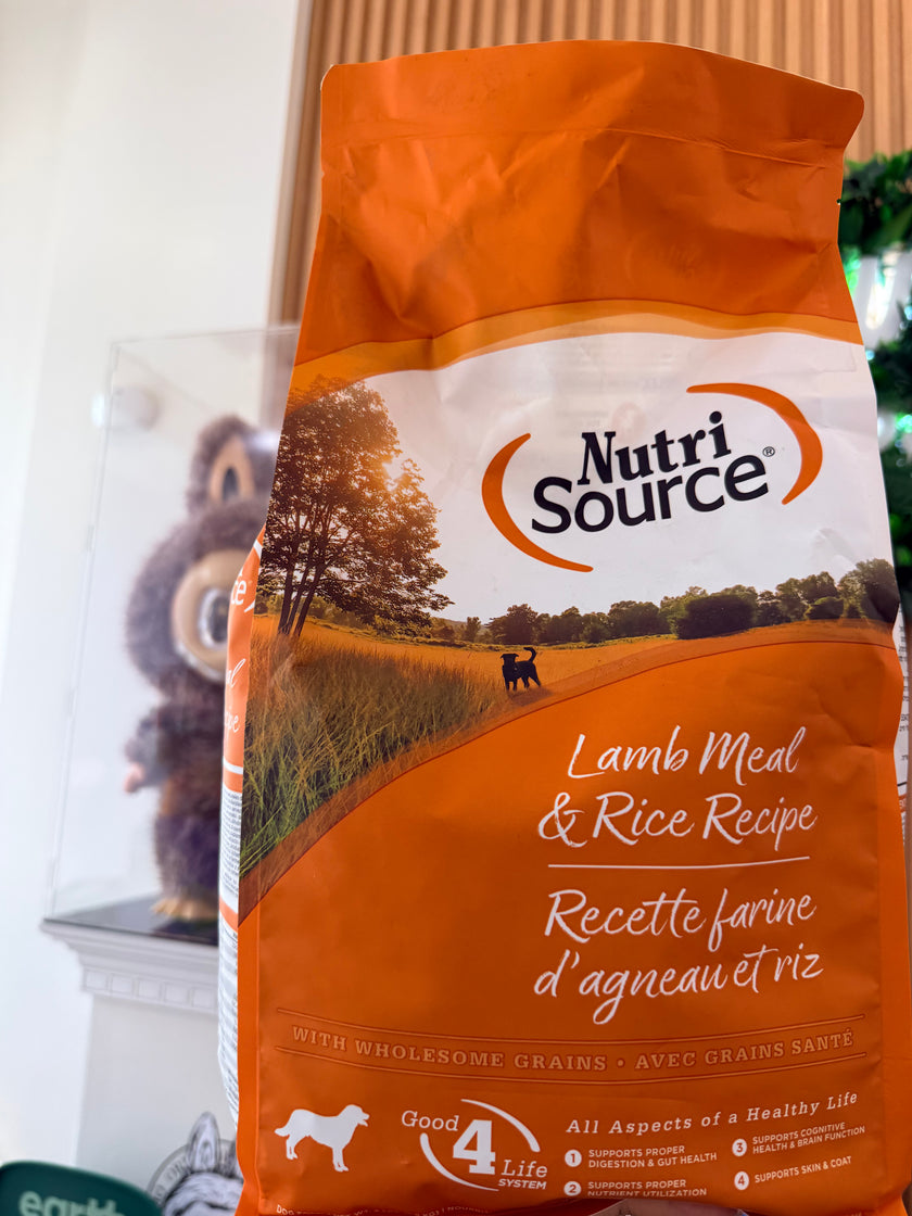 Nutrisource Dog Food Lamb and Rice 4Lbs